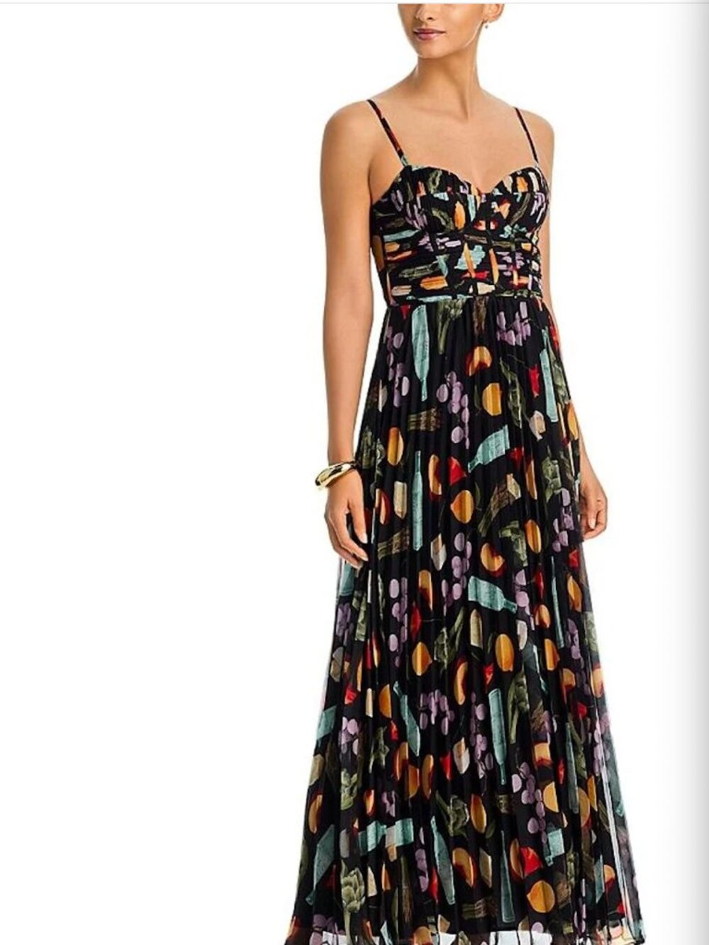 AQUA x Lisa Says Gah Sleeveless Printed Maxi Dress - Exclusive